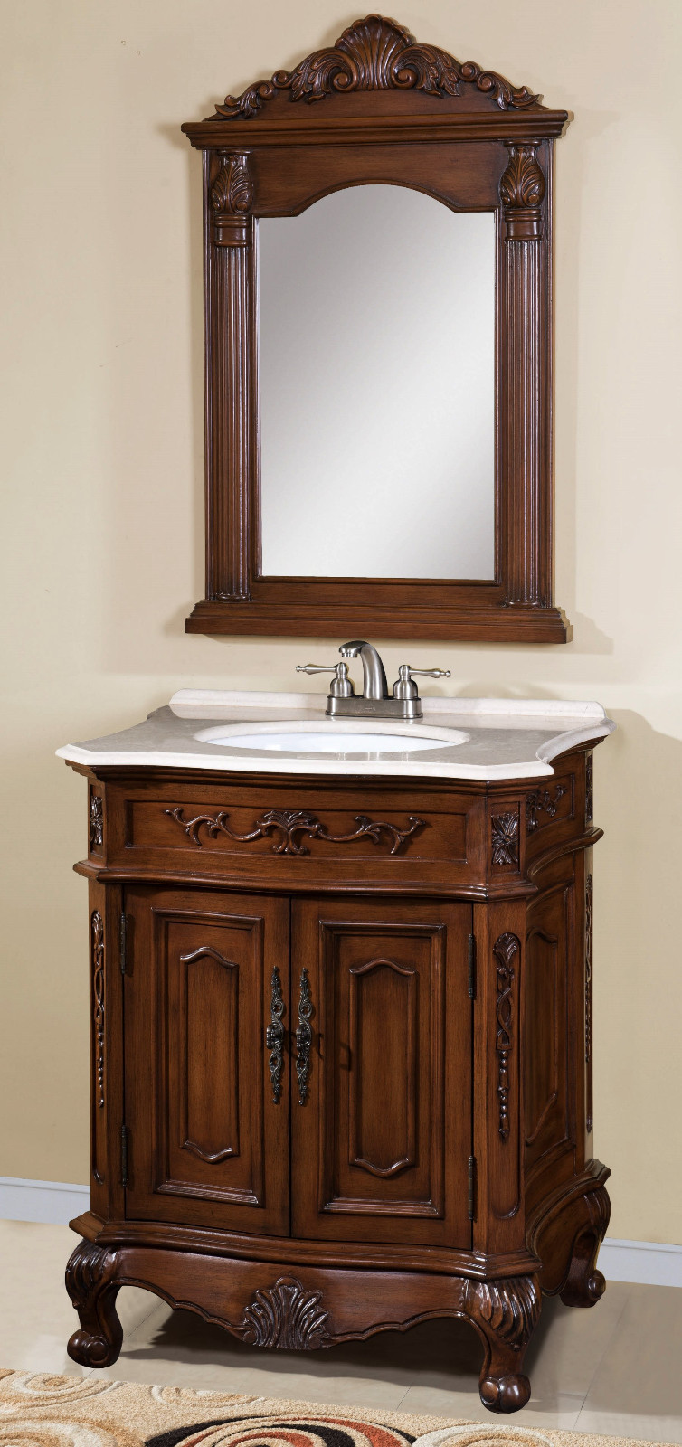 12 Inch to 29 Inch Wide Vanities Single Sink Limited space